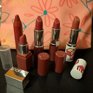 Clinique Lipstick Collection - Warm Brown Tones